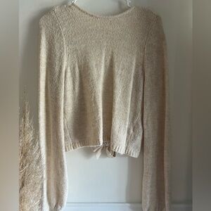 Abercrombie & Fitch - Open back sweater
